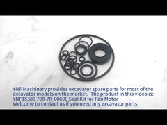 708-7R-00690 팬 모터용 밀폐 키트, C0160-01A0 AND H0360-01A0