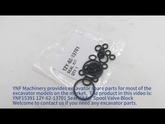 12Y-62-13701 스풀 밸브 블록 D61EX-23 D61PX-23의 밀폐 키트