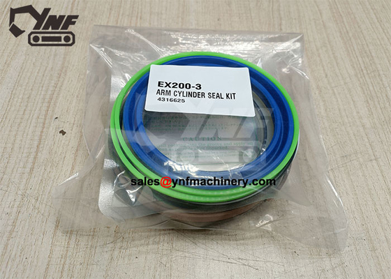 주문 Ex200-3 4316625 4286780을 위한 굴삭기 암 실린더 봉지 키트 online manufacture