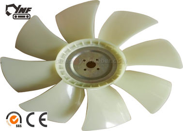 주문 굴착기 부속품을 위한 백색 4BG1T 방열기 냉각팬 잎 online manufacture
