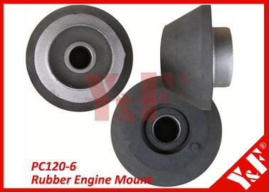 주문 Komatsu PC120-6 굴착기는 6D34 고무 엔진 장착대 굴착기 분대를 분해합니다 online manufacture