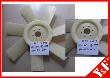 주문 Komatsu 굴착기 예비 품목을 위한 6D95 엔진 냉각팬 잎 600-625-6620 PC200-5 online manufacture