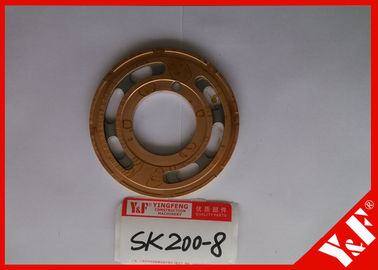 Kobelco는 Sk200를 위한 벨브 격판덮개 - 8개의 여행 모터 유압 모터 부속을 분해합니다