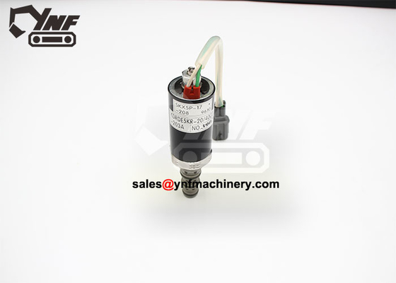 SK250LC Kobelco 굴착기를 위한 YN35V00010S005 유압 솔레노이드 벨브