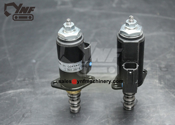 CX75SR 굴삭기 경우 주펌프 솔레노이드 밸브 KHJ1714 LRC0014