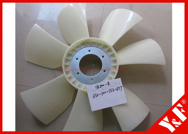 6개의 구멍 7 잎을 가진 SK200-8 SK250-8를 위한 VHS163063000 OEM KOBELCO J05E 엔진 냉각팬 잎